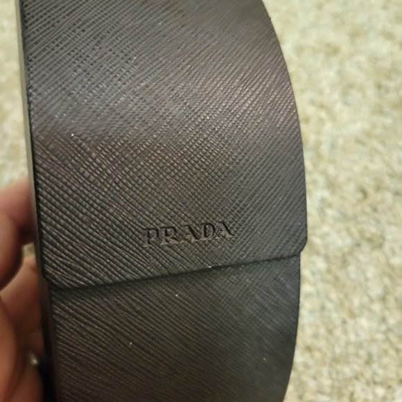 Authentic Prada Square Baroque Abstract Swirl Glasses - Picture 9 of 11